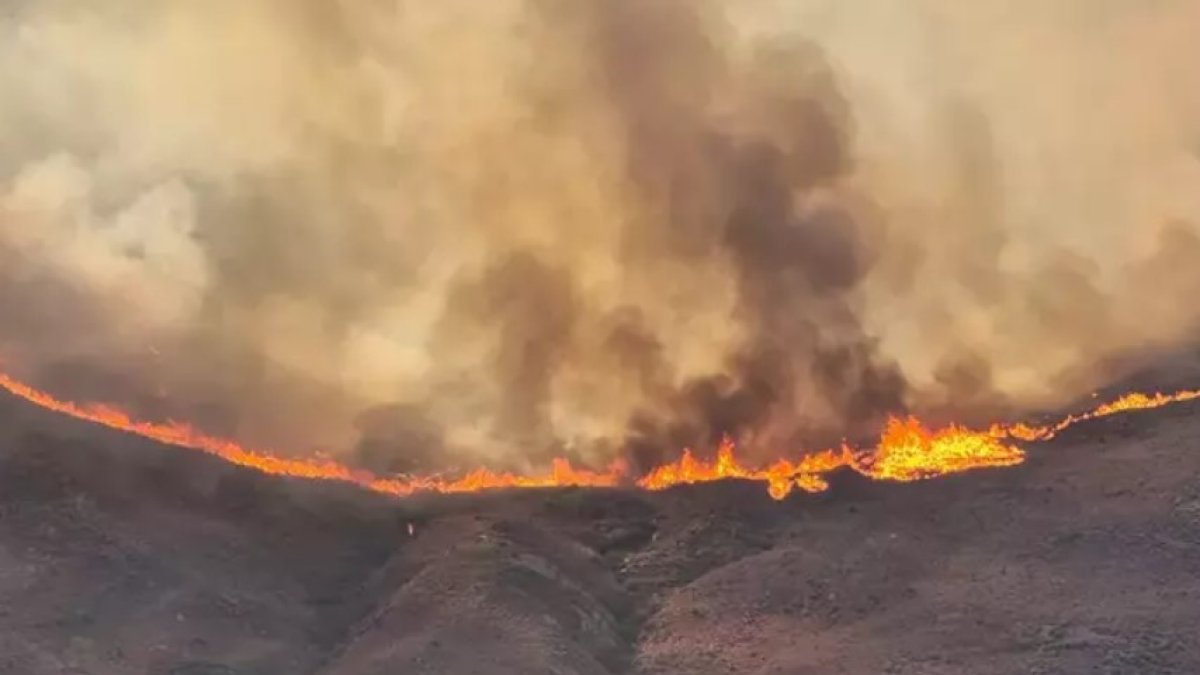 Yunanistan'da orman yangını kontrol altına alınamıyor: Alevler yerleşim yerlerini sardı, tahliyeler başladı