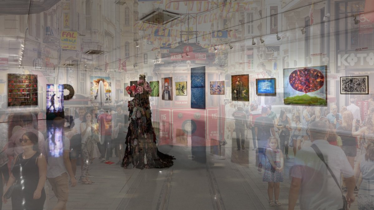 “Ay Tozunda Yürür Gibi”: Taksim Sanat’ta benliğin izinde şiirsel bir sergi