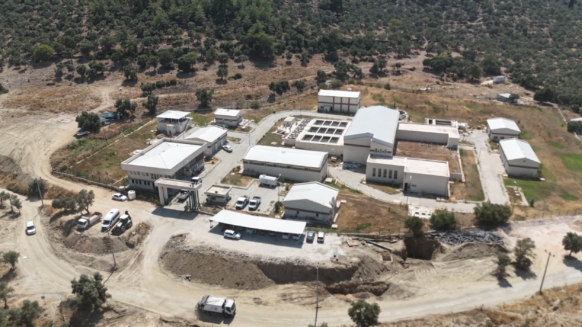 Milas’ta içme suyu ihtiyacı arıtma tesisi ile karşılanıyor