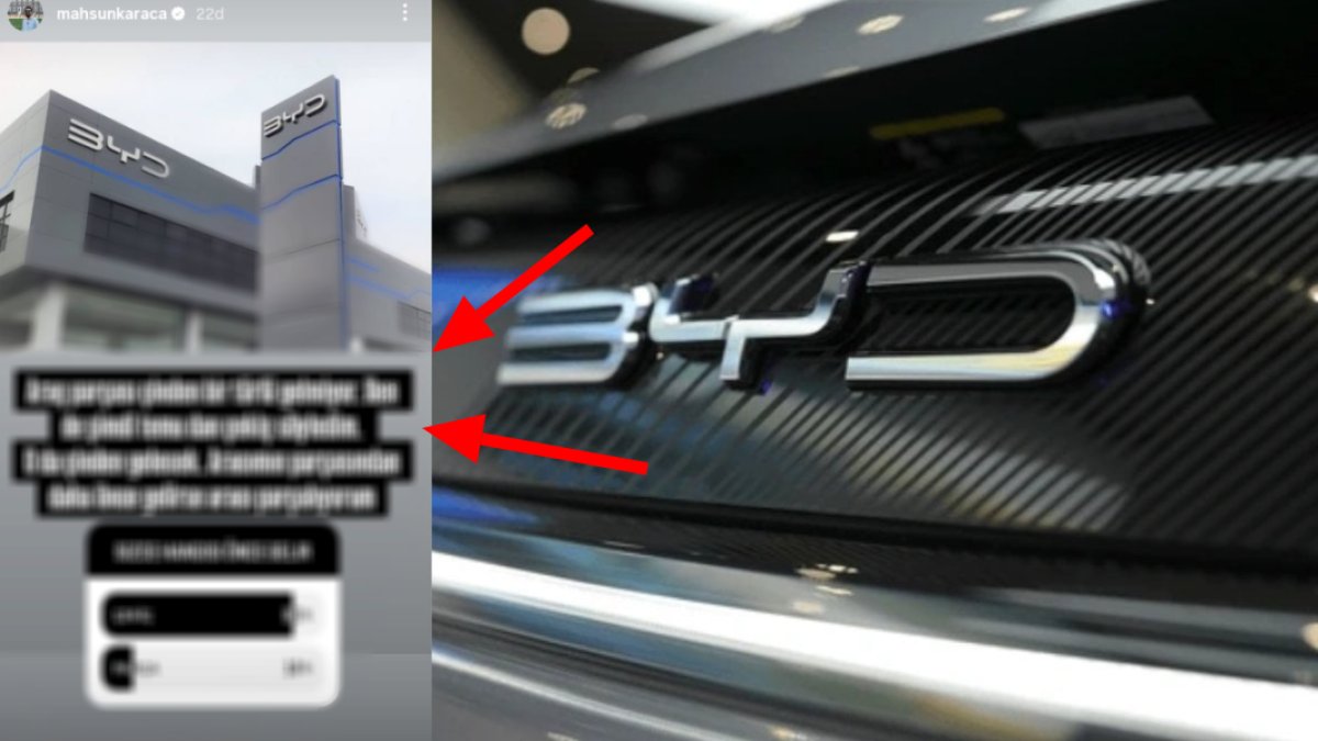 Mahsun Karaca'dan olaylı çıkış! BYD aracının parçası gelmeyince yaptığı şey ağızları açık bıraktı!