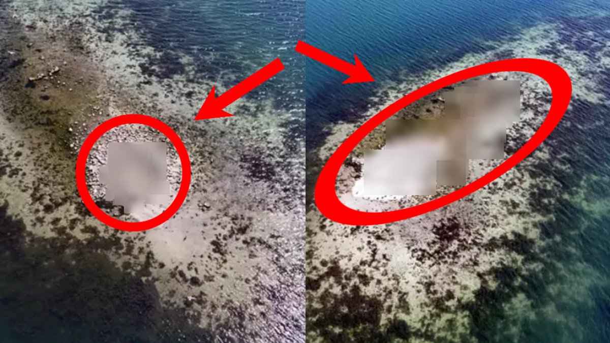 Sapanca Gölü'nde su seviyesi düşünce yıllardır sakladığı sırrı ortaya çıktı! Görenler ilginç manzara karşısında şaştı kaldı