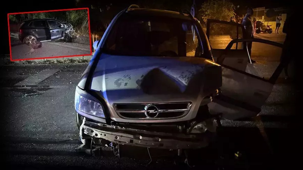 Sakarya Hendek'te trafik kazası: 1'i ağır 8 yaralı