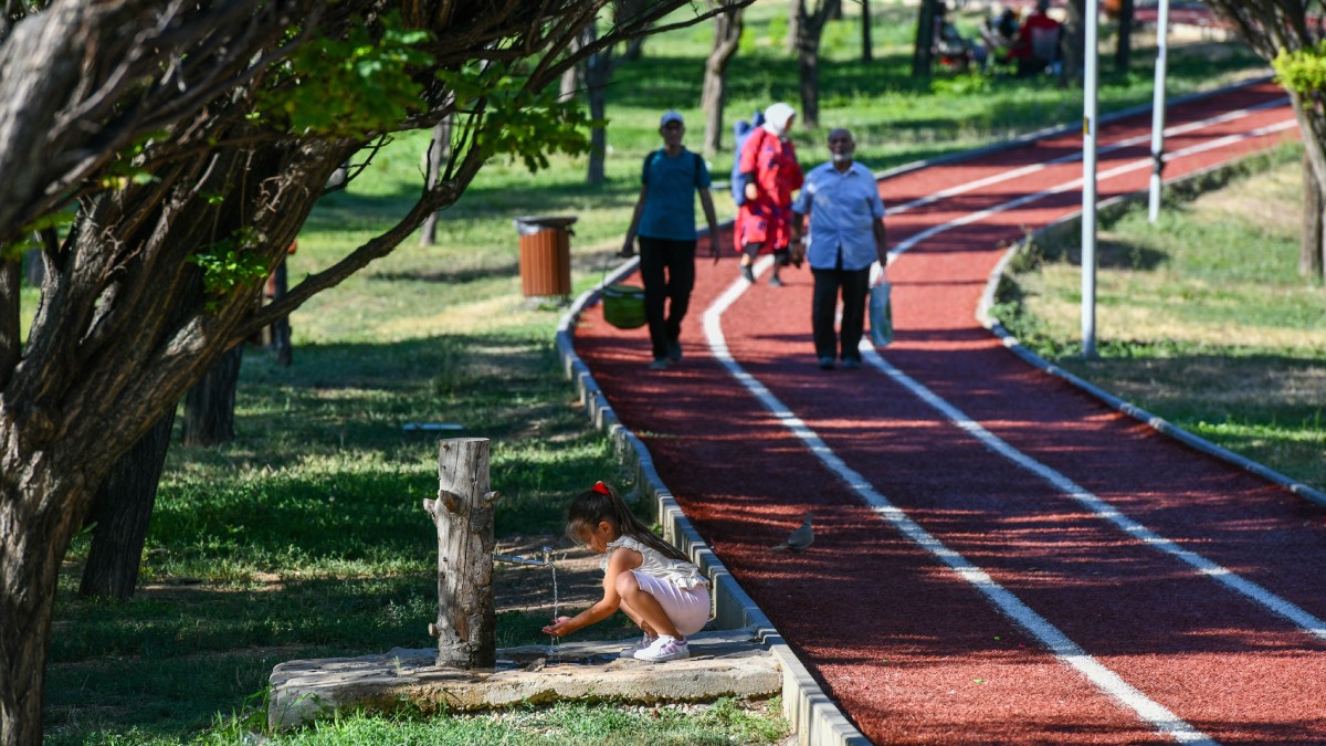 Ankaralılar yeni park ve rekreasyon alanlarına yoğun ilgi gösteriyor
