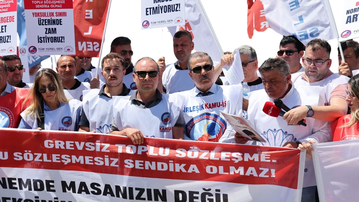 Kamu çalışanları iş bırakıyor