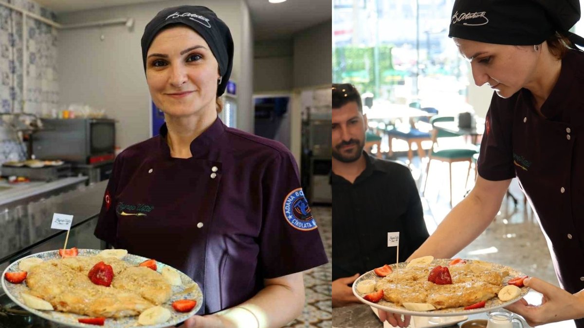 Eşinin damak zevkinden yola çıktı! Adana'da tatlı devrimi: Siparişlere yetişemiyor