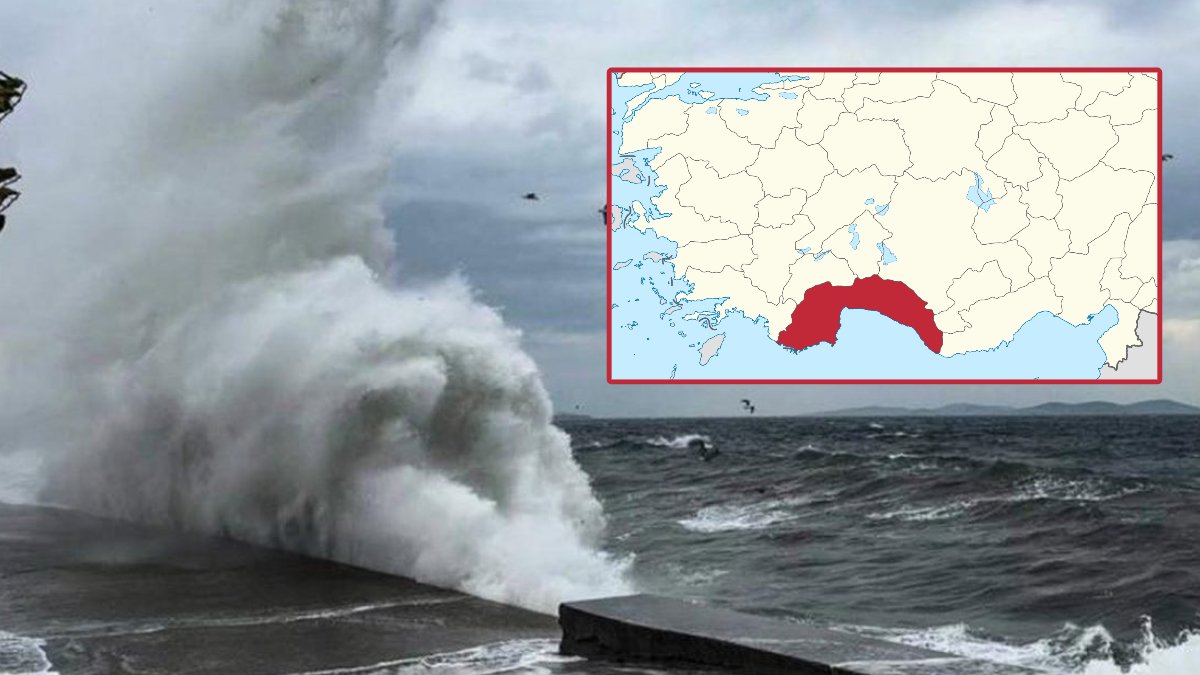 Meteoroloji'den son dakika uyarısı: Antalya'nın o ilçelerinde fırtına başlıyor