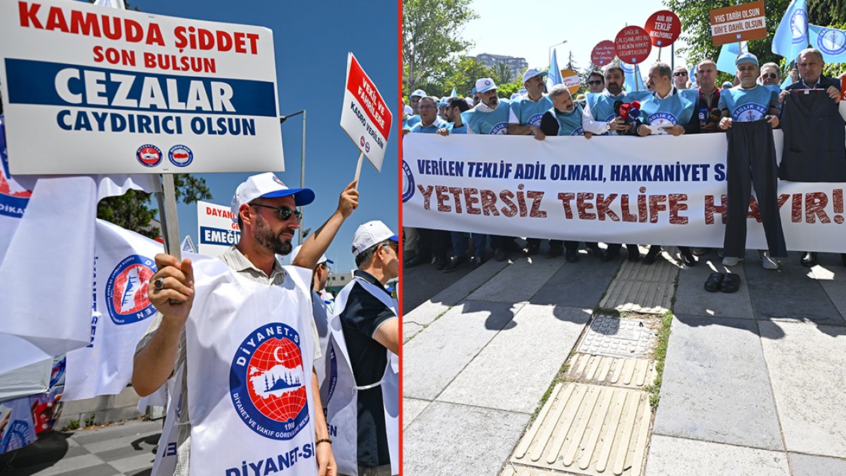 Kamuda toplu sözleşme görüşmeleri tıkandı: Memurlar bugün iş bırakıyor