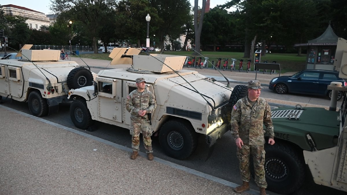 ABD başkenti Washington'da ilan edilen acil durumda 68 gözaltı