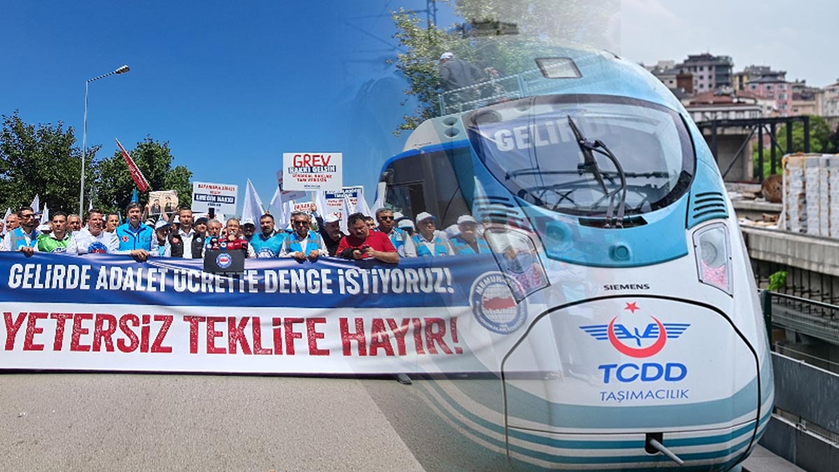 İktidarın zam teklifini reddeden memurların eylemi hayatı durdurdu: 5 ilde tren seferleri iptal