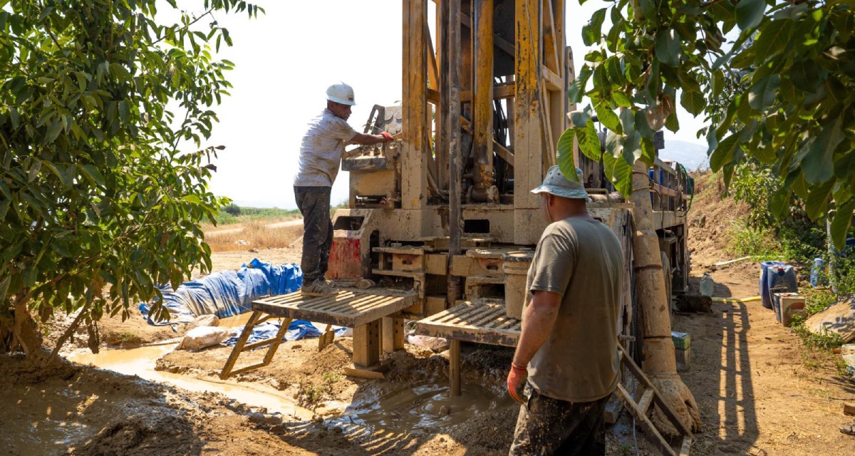 İZSU’dan Küçük Menderes Havzası’na 27 yeni sondaj kuyusu