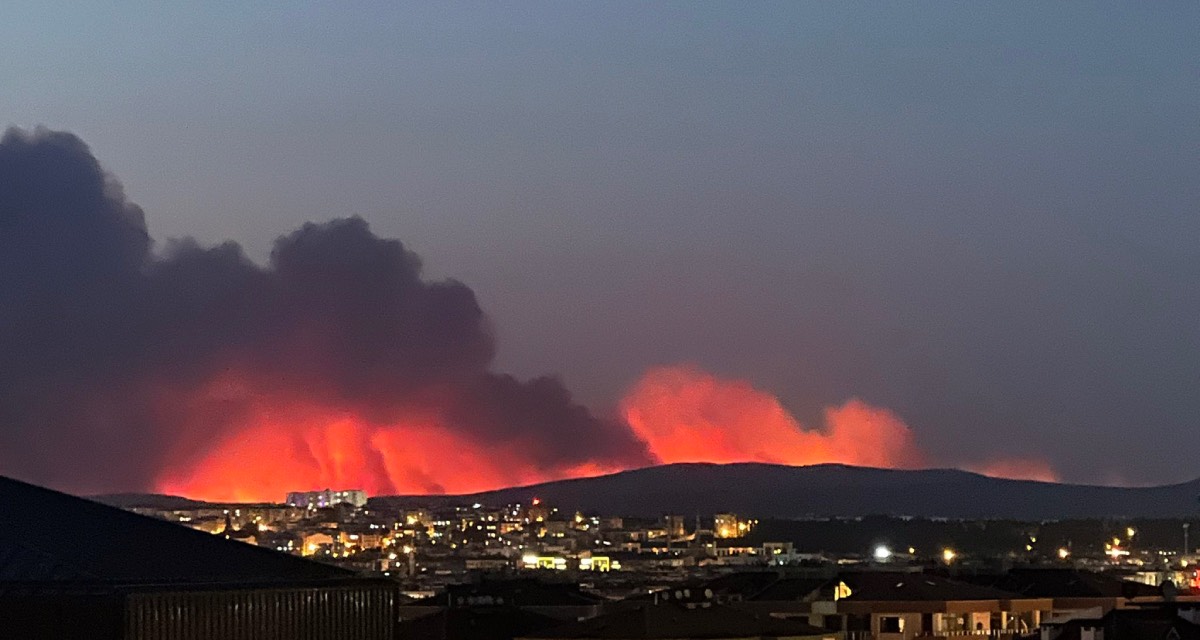 Eskişehir Büyükşehir Belediyesi’nden Gelibolu’daki orman yangınına destek