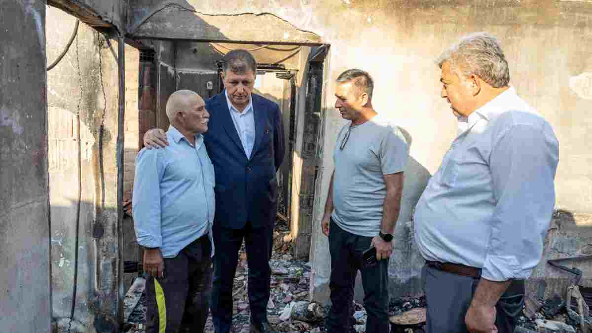 Büyükşehir’den evi yanan aileye yardım eli... Başkan Tugay talimat verdi, ekipler harekete geçti
