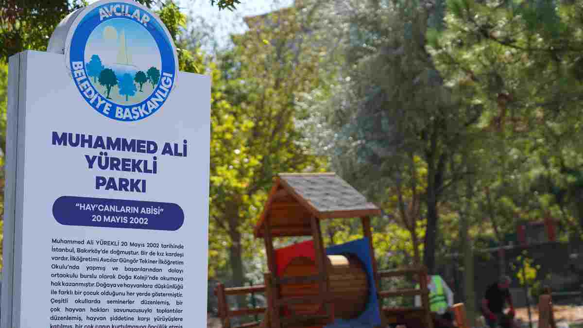 Avcılar’ın tek köpek oyun parkı yenilendi