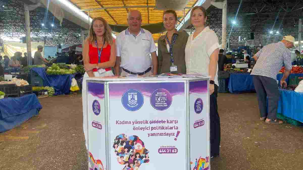 Kadın ve aile hizmetleri ekipleri sahada