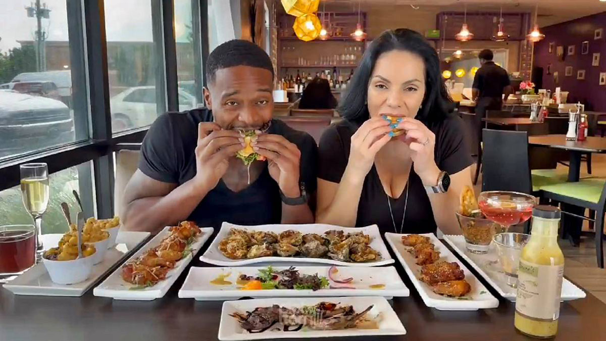 Hamburger yeme videosu çekerken ölüyorlardı! Korkutan anlar kamerada