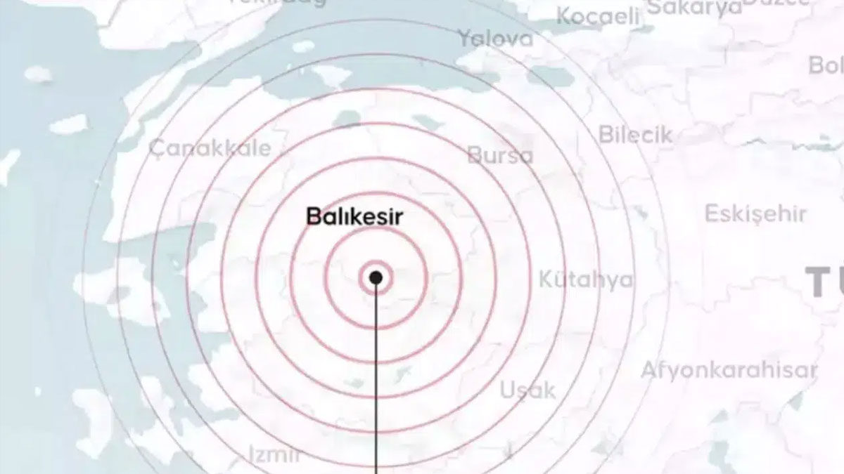 Balıkesir'de deprem