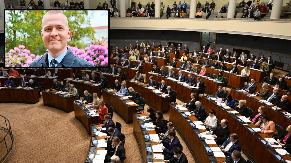 Finlandiya Parlamentosu’nda şok: Genç Milletvekili Eemeli Peltonen intihar etti