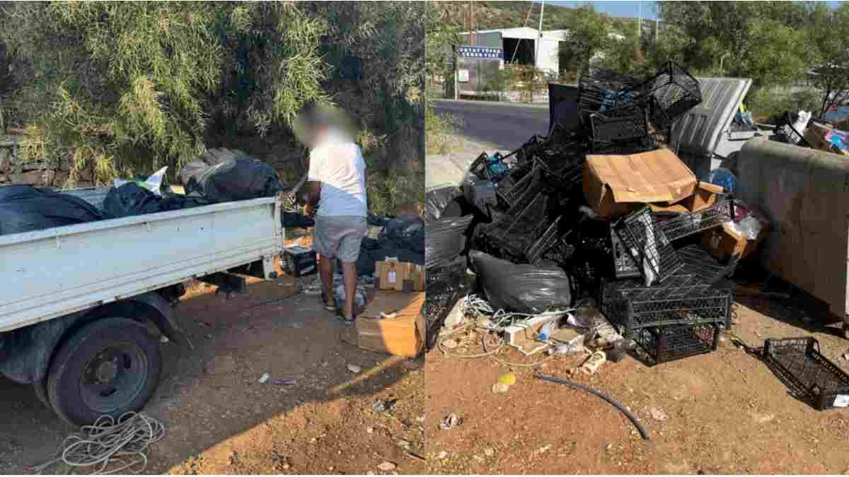 Zabıta ekiplerinden çevreyi kirletenlere ceza