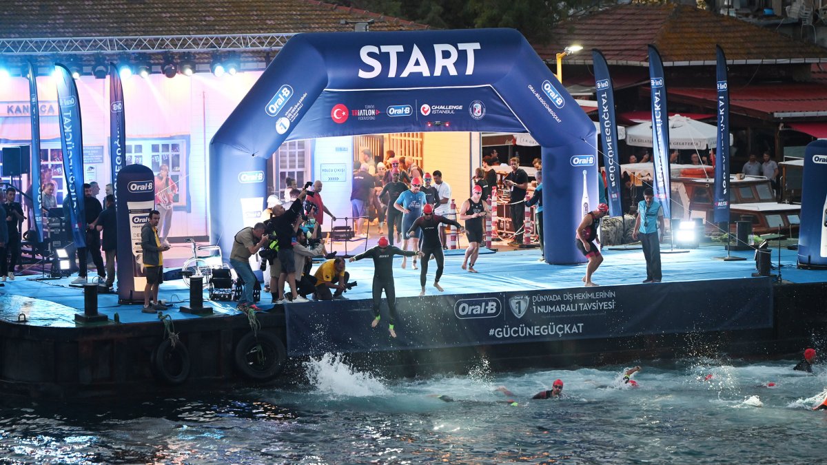 Dünya spor tarihinde bir ilk… ORAL-B Avrupa-Asya Triatlon Şampiyonası: 30-31 Ağustos'ta İstanbul'da yapılacak