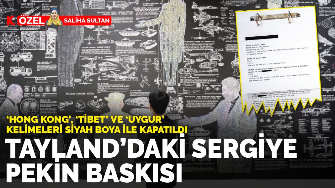Tayland’daki sergiye Pekin baskısı