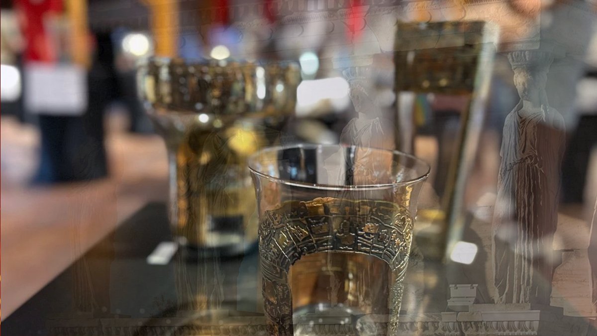 Antik Ege’de camdan izler: Camda Antik Ege Koleksiyon Serisi Sergisi