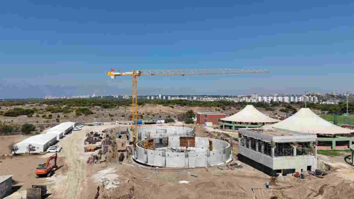 Lara Atıksu Arıtma Tesisi’nde çalışmalar tam gaz