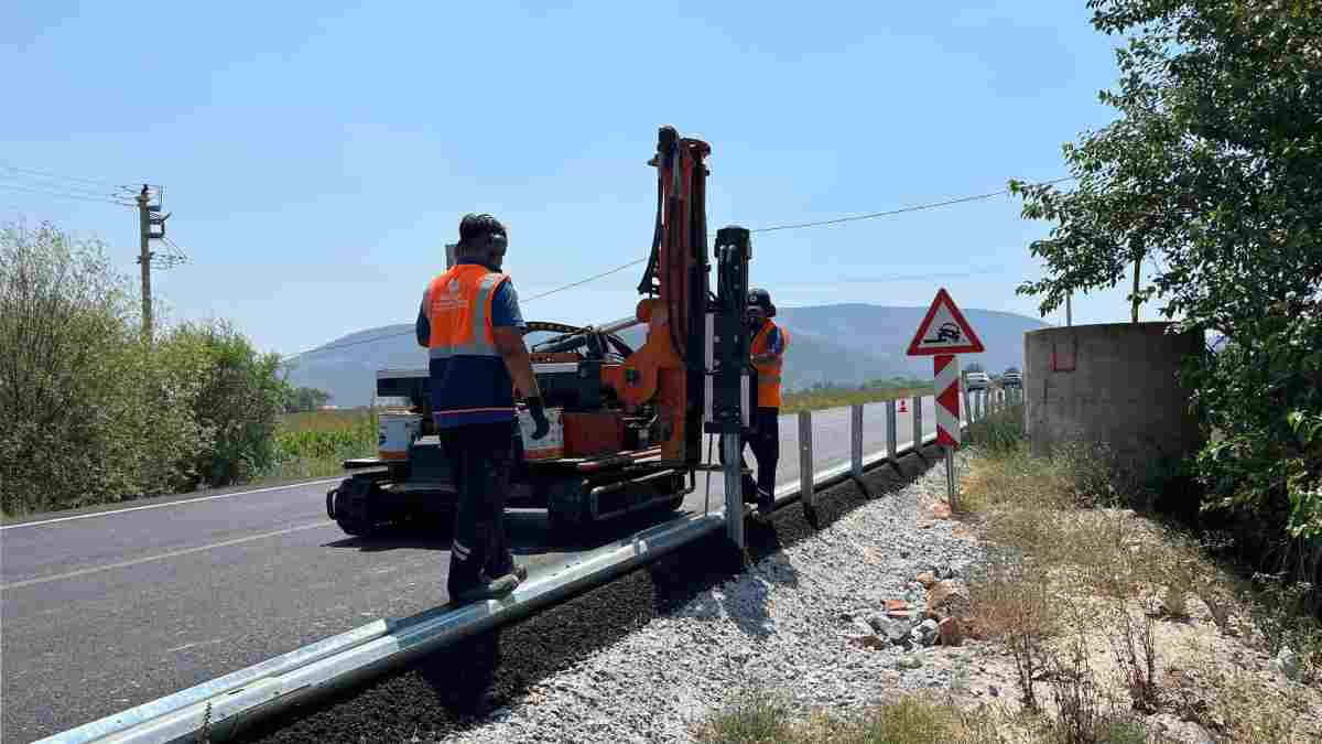 Muğla’da yol güvenliği için 36 milyon TL’lik yatırım