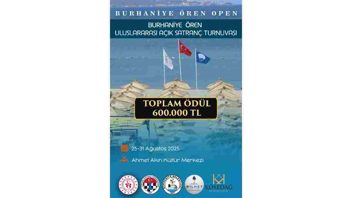 Geri sayım başladı... Satranç ustaları Burhaniye’de buluşacak