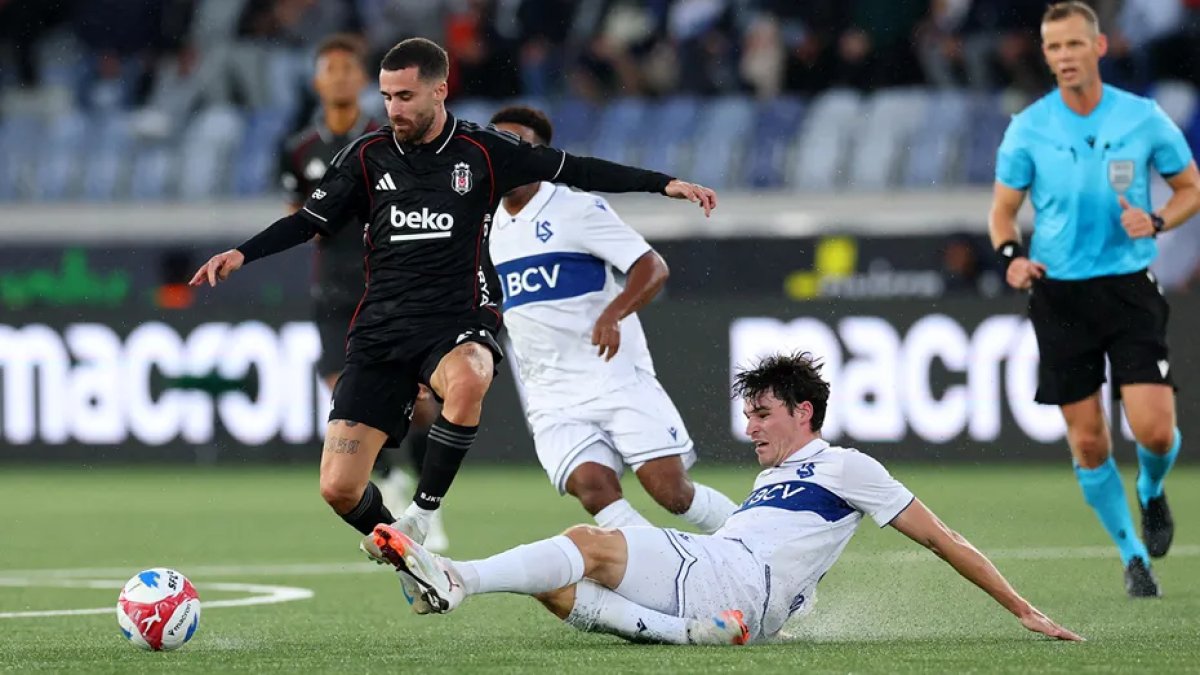 Kartal rövanşa bıraktı: Beşiktaş, deplasmanda Lausanne ile 1-1 berabere kaldı