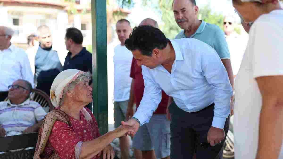 Başkan Aras Marmaris’te vatandaşlarla bir araya geldi