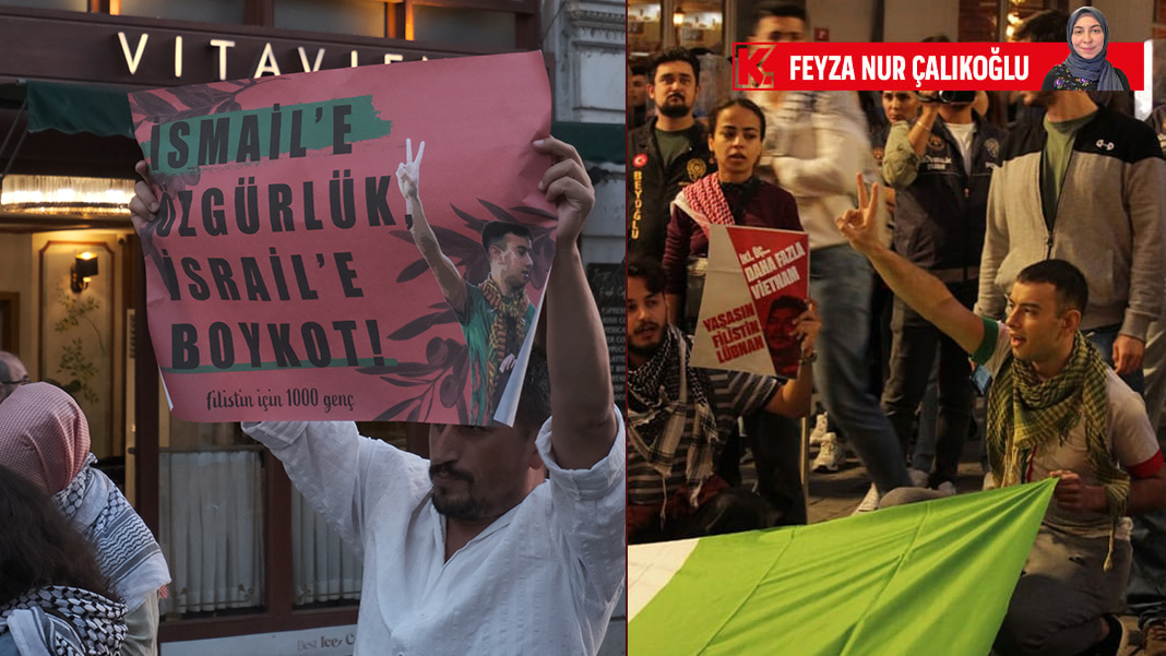 Avukatsız duruşmayla 'tutukluluğa devam' kararı: İsrail'i protesto eden gence terörist muamelesi