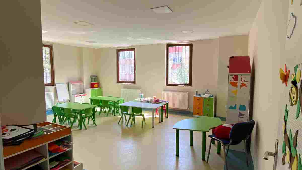 Esenyurt'ta 11 kreşte yenileme çalışmalarında sona gelindi