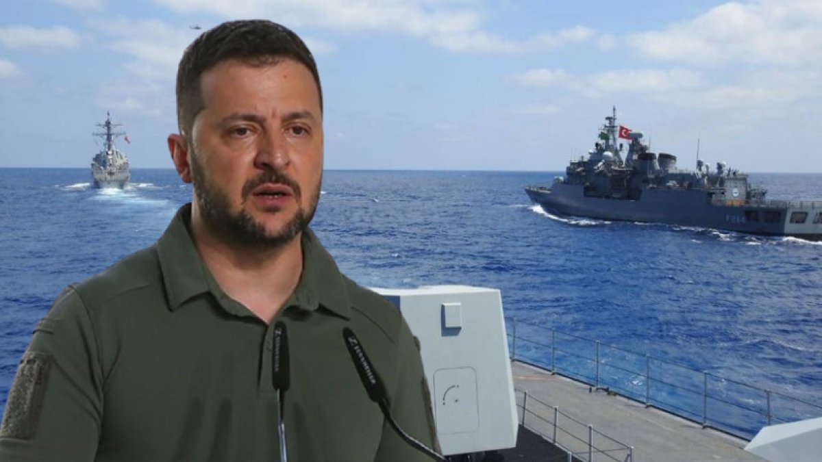 Zelenskiy: Türk donanması Karadeniz’e konuşlanabilir