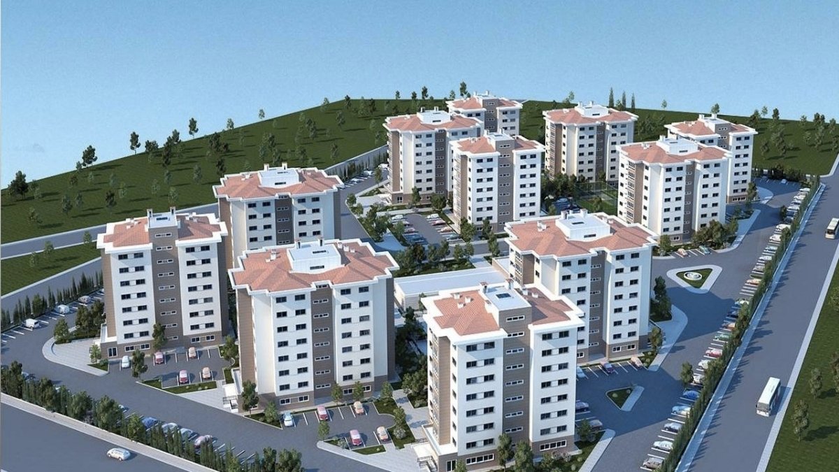 Gaziantep'te gündemi sarsacak proje: 10 bin konut faizsiz, kira öder gibi satılıyor!