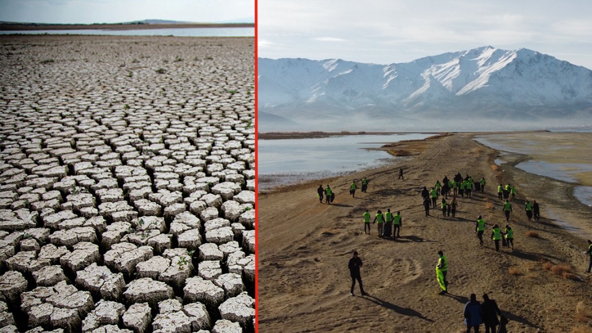 Türkiye kuraklık tehdidi altında: Van Gölü'nde çekilme hızlandı, Tuz Gölü kurudu