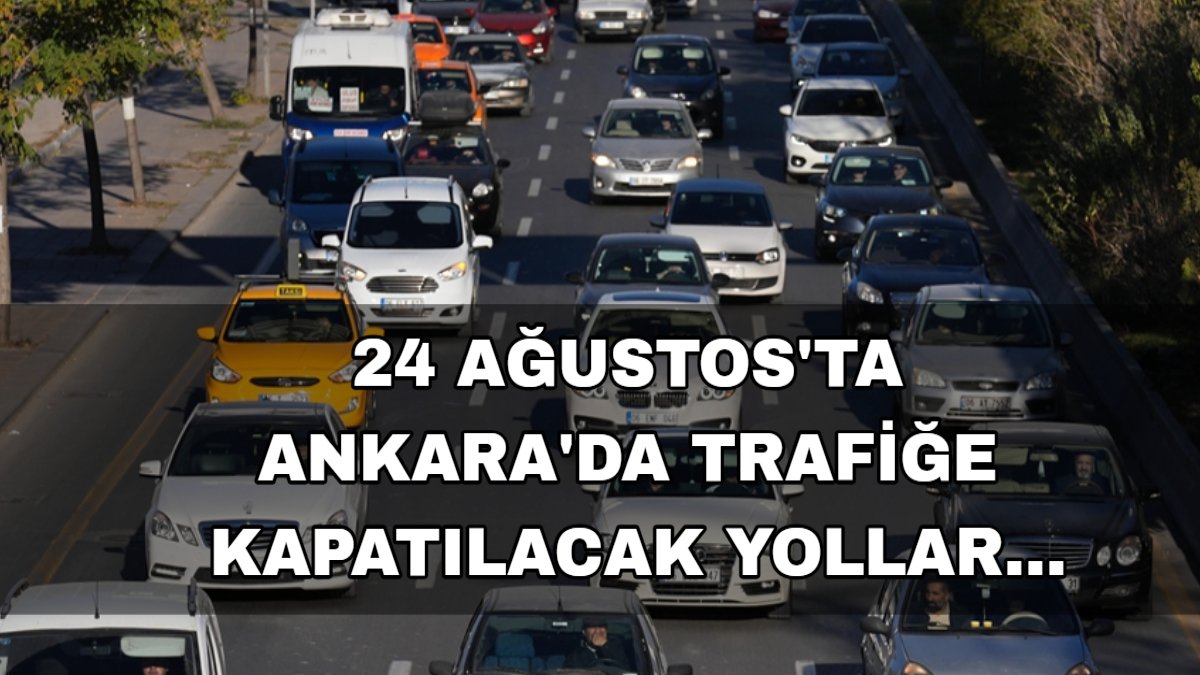 Son dakika... Pazar günü Ankara'da hayat duracak: Bisiklet yarışı nedeniyle kapatılacak yolların tam listesi!
