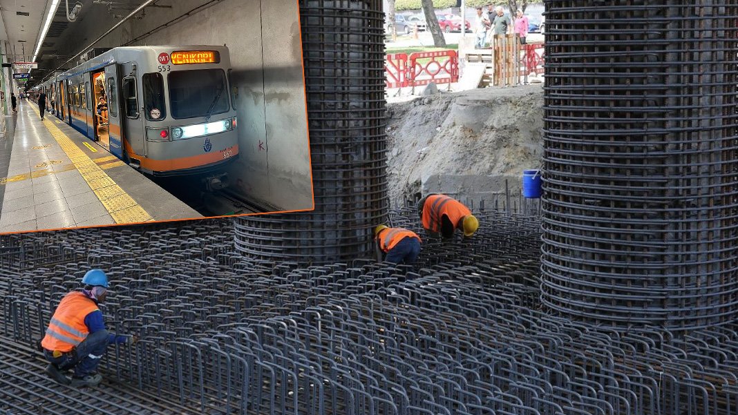 İstanbul’un ilk metro hattında deprem güçlendirme çalışmaları