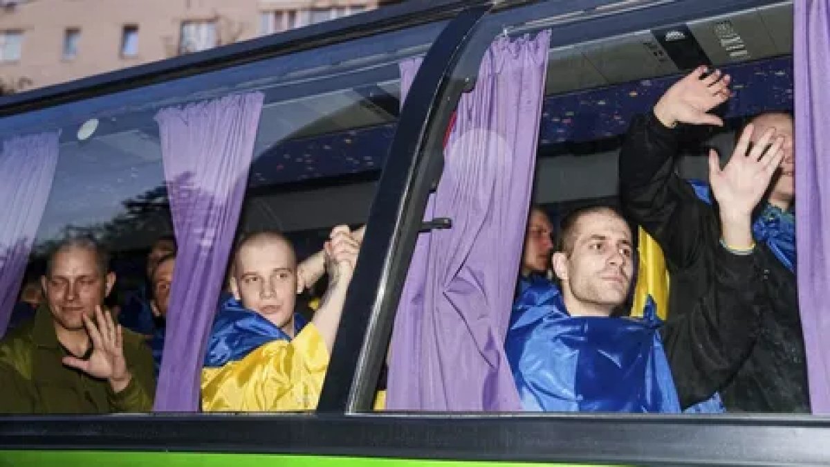 Rusya ve Ukrayna arasında 146’şar kişilik esir takası gerçekleşti