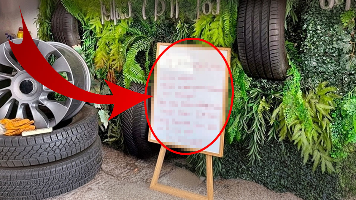 Lastikçi değil sanki filozof! Platon bu ustayı görseydi şaşırırdı