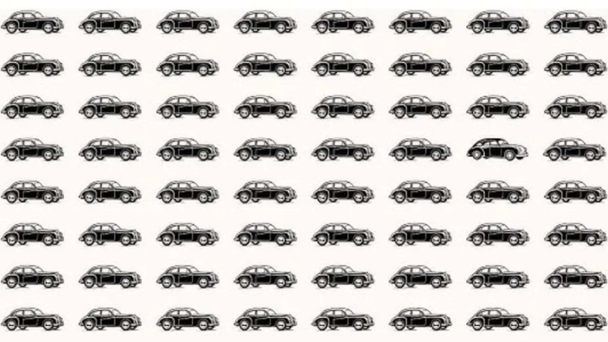 Görsel zeka testi: Herkes aynı arabayı görüyor, sen farklı olanı bulabilecek misin?