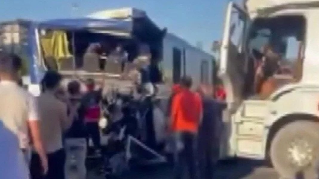 TEM Otoyolu'nda zincirleme kaza: 1 ölü, 9 yaralı