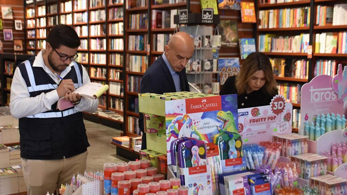 Kırtasiyelerde fahiş fiyat denetimi