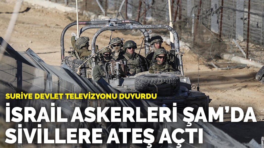 İsrail askerleri, Şam'da sivillere ateş açtı