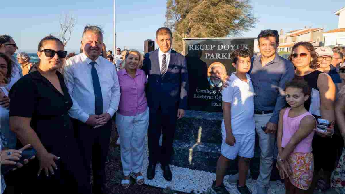 Yenilenen Recep Doyuk Parkı açıldı