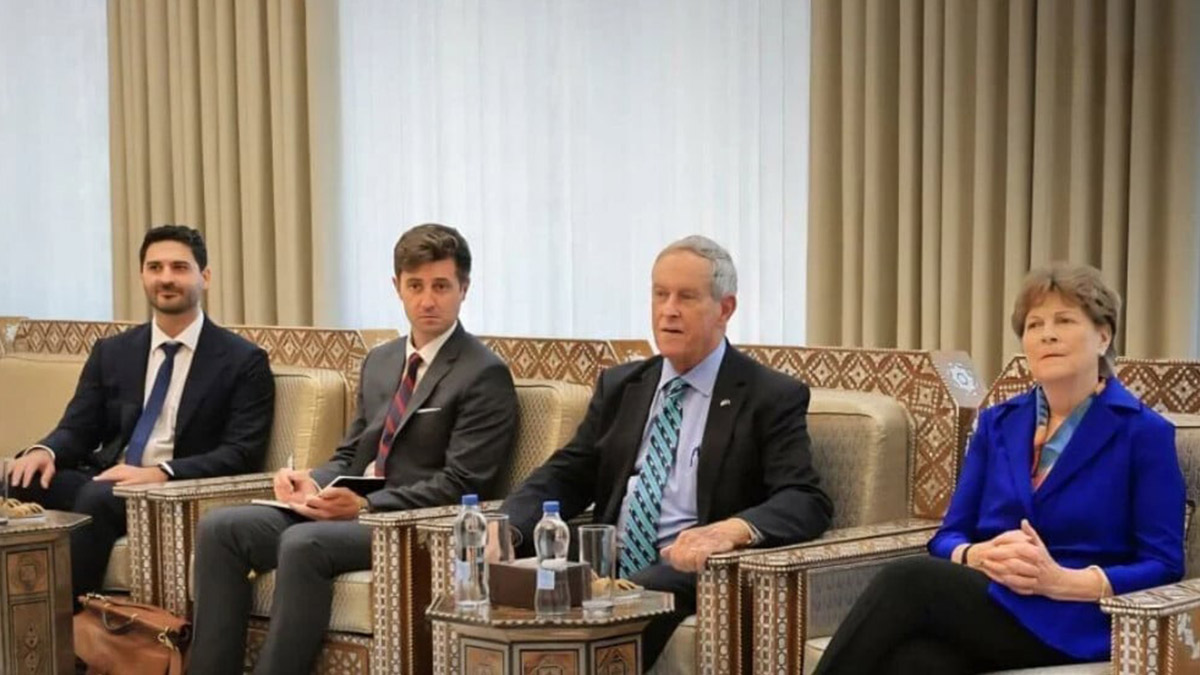 ABD heyetinden Şara ve Abdi'ye ziyaret