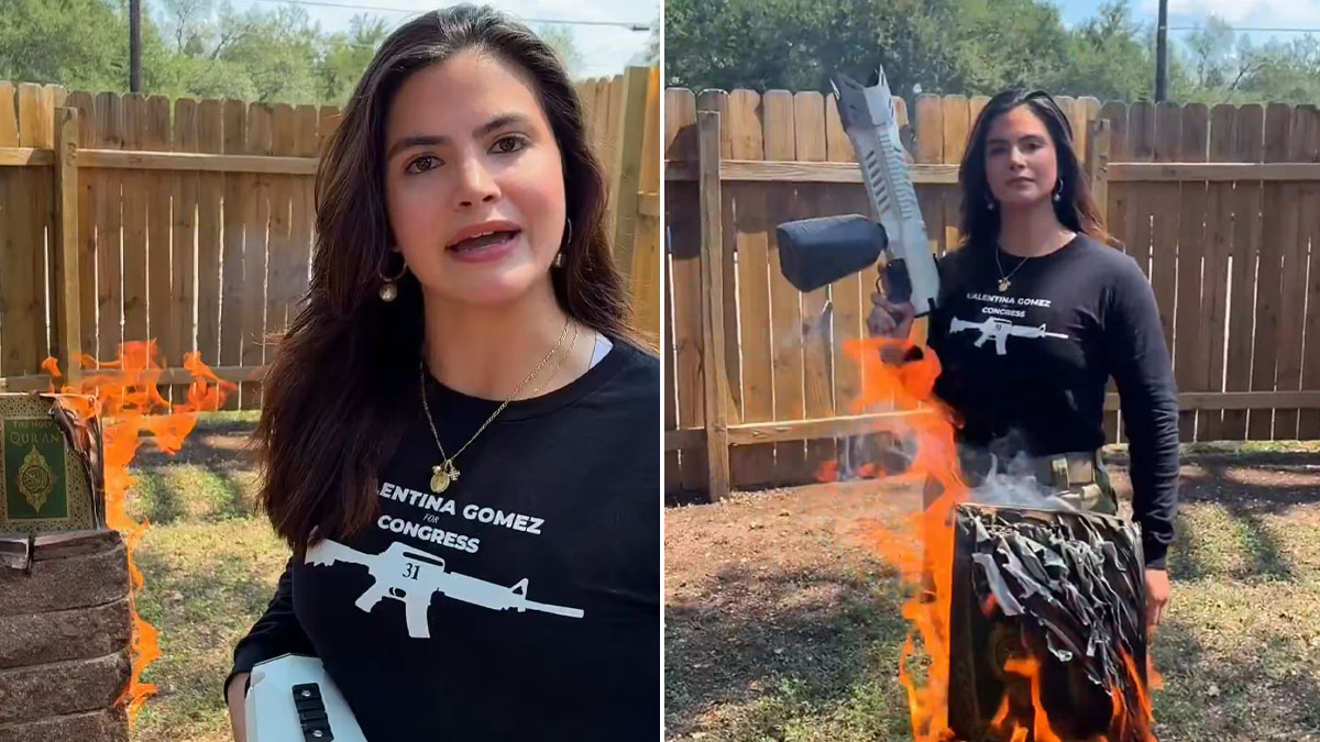 Trump destekçisi siyasetçiden skandal video: Kur’an-ı Kerim’i yaktı, 'Müslümanlar defolsun' dedi