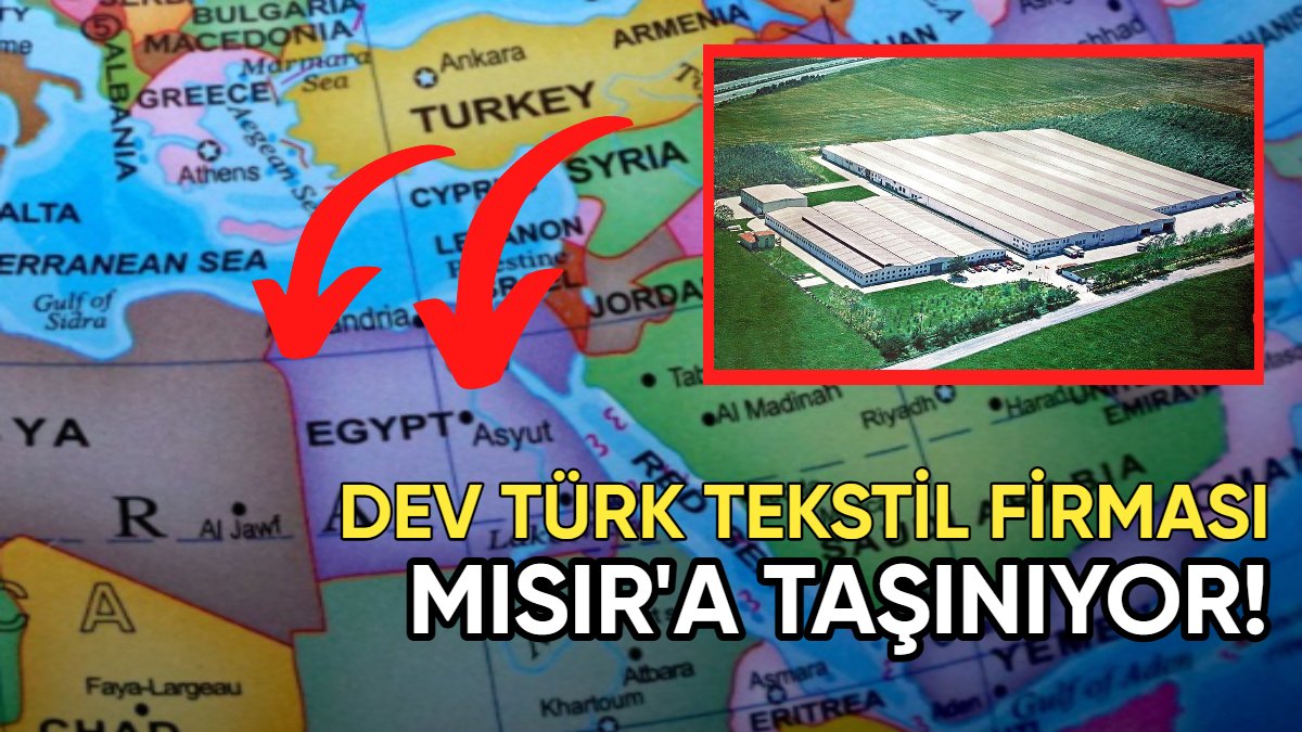 80 yıllık Türk tekstil devi Mısır'a taşınıyor! Binlerce kişiye ekmek veriyordu
