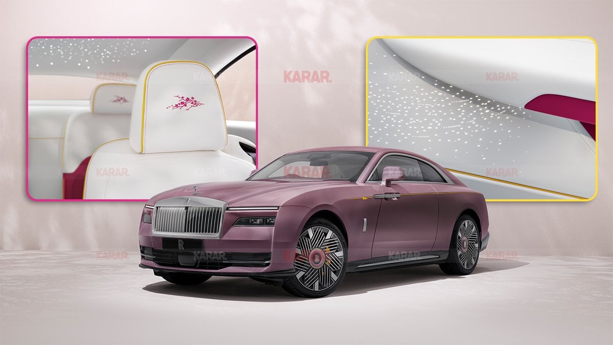 Rolls-Royce'un 530 km menzilli başyapıtı: İşte bahardan ilham alan Spectre Primavera ve teslimat tarihi!