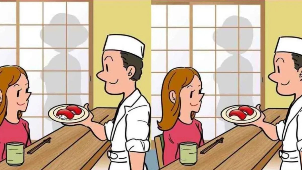 Kimse gerçek farkı bulamıyor! 5 saniye de iki görsel arasındaki farkı bulan yüksek IQ’lu olduğunu kanıtlar