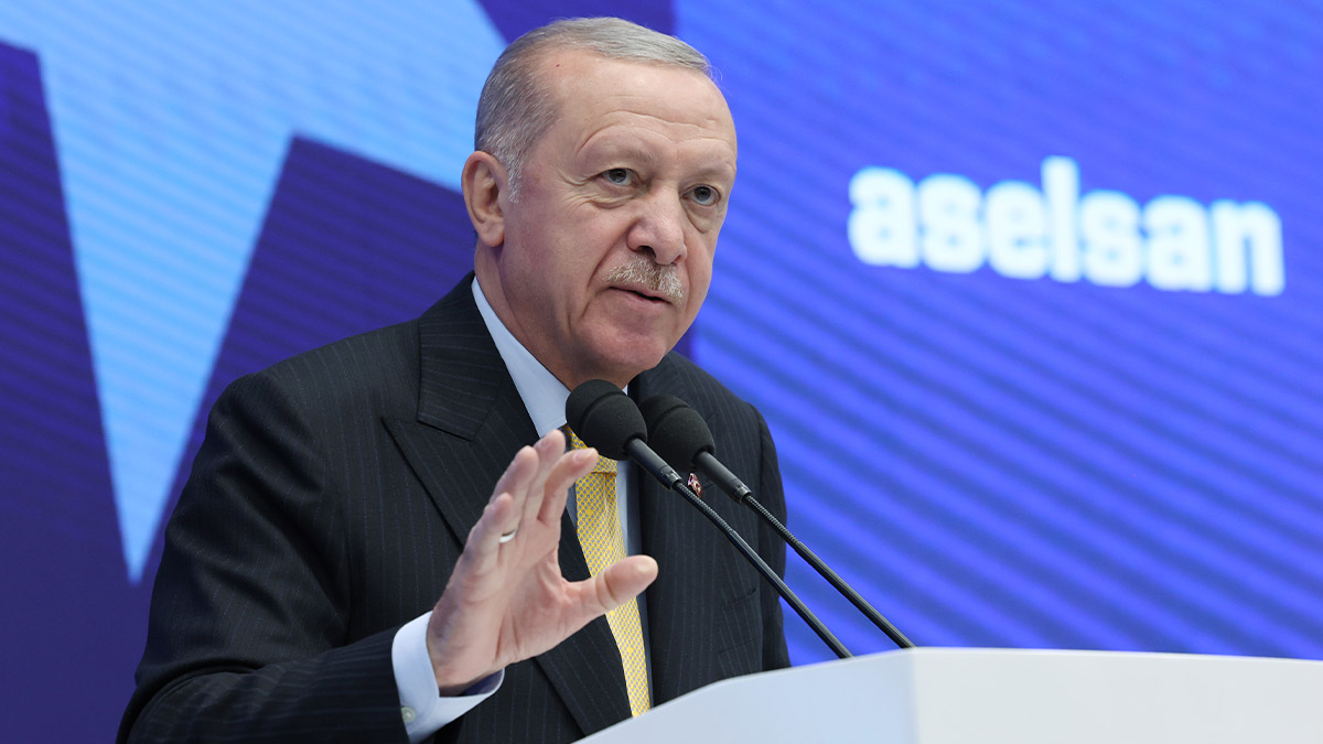 Erdoğan, ASELSAN'da konuştu: CHP, Türk gençliğini sokağa çağırırken biz Teknofest'e çağırıyoruz